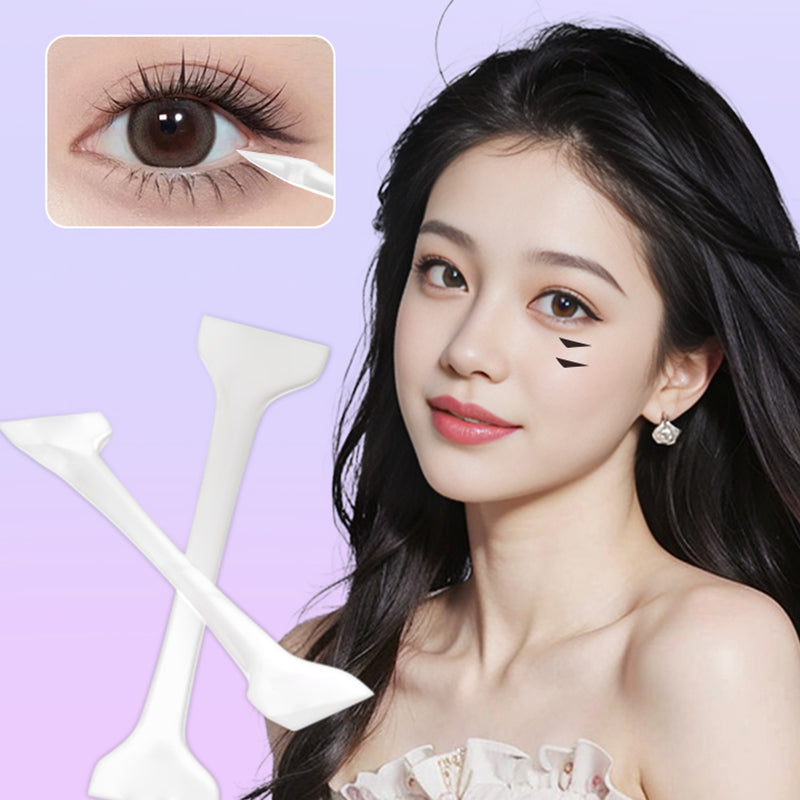 Waterdichte siliconen eyeliner sjablonen met gevleugelde tip