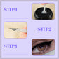 Waterdichte siliconen eyeliner sjablonen met gevleugelde tip