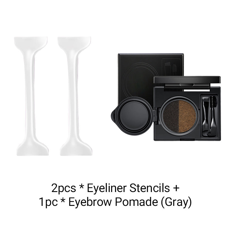 Waterdichte siliconen eyeliner sjablonen met gevleugelde tip