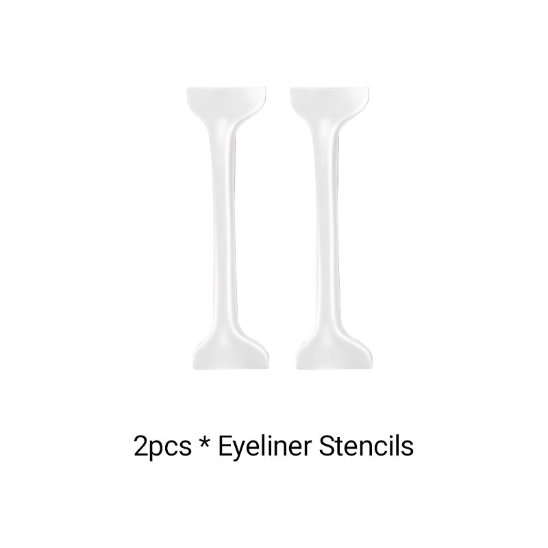Waterdichte siliconen eyeliner sjablonen met gevleugelde tip