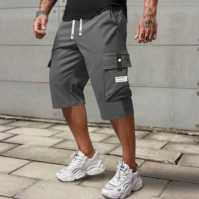 🔈🔈2026 NIEUWE AANWINSTEN - 60% KORTING🔥👖Casual capribroek met trekkoord voor heren