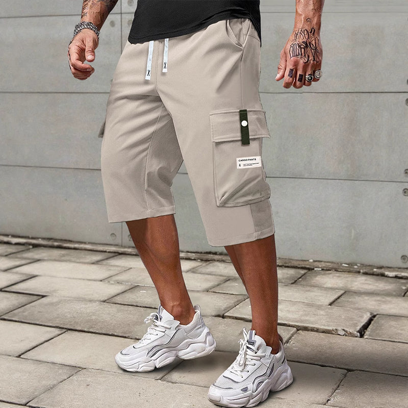 🔈🔈2026 NIEUWE AANWINSTEN - 60% KORTING🔥👖Casual capribroek met trekkoord voor heren
