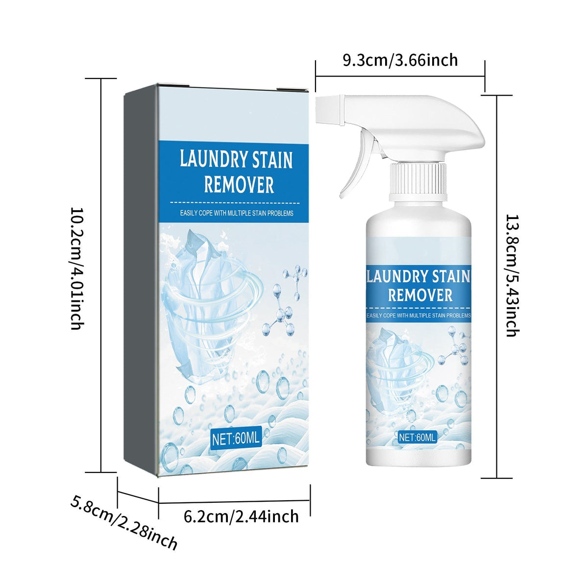 💘50% Korting!🧺 Krachtige Vlekverwijderaar voor Wassen – Snel & Zacht voor Stoffen!