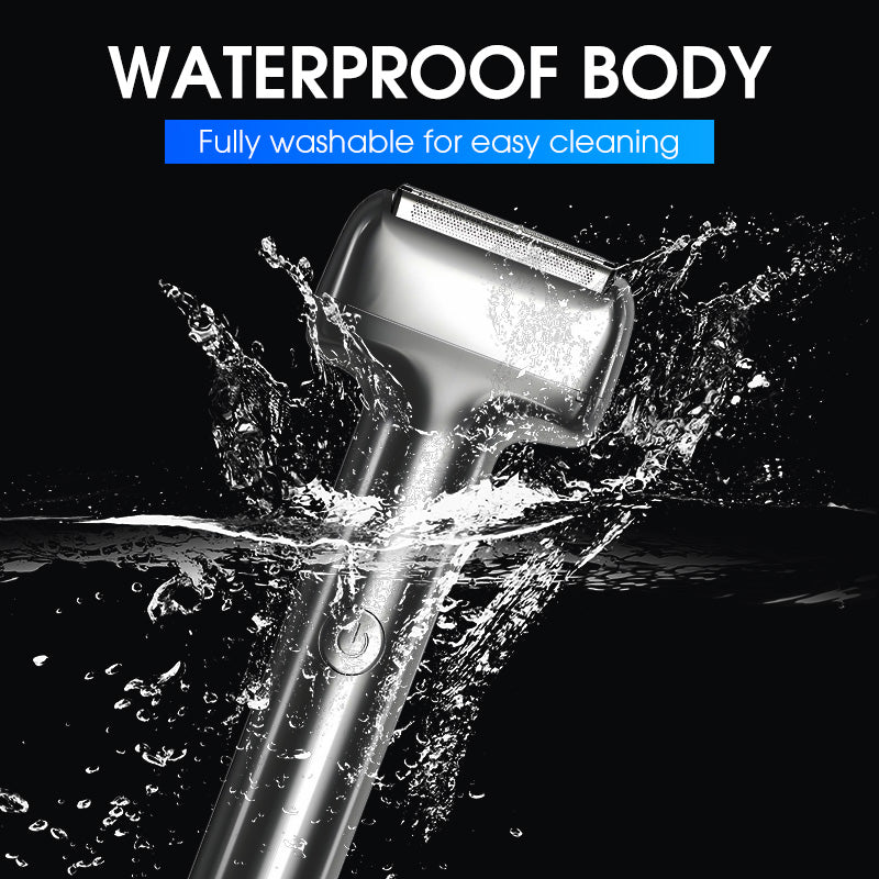 🪒Efficiënt Oplaadbaar Elektrisch Scheerapparaat – Huidvriendelijk & IPX6 Waterdicht!