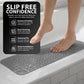 🛁 Antislip badmat 100×40 cm – Sterke zuignappen, zacht en veelzijdig – Veilige grip in de douche en de badkamer
