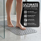 🛁 Antislip badmat 100×40 cm – Sterke zuignappen, zacht en veelzijdig – Veilige grip in de douche en de badkamer