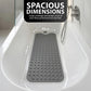 🛁 Antislip badmat 100×40 cm – Sterke zuignappen, zacht en veelzijdig – Veilige grip in de douche en de badkamer