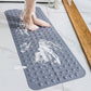 🛁 Antislip badmat 100×40 cm – Sterke zuignappen, zacht en veelzijdig – Veilige grip in de douche en de badkamer