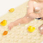 🛁 Antislip badmat 100×40 cm – Sterke zuignappen, zacht en veelzijdig – Veilige grip in de douche en de badkamer