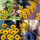 🌻 Waterdichte zonnebloemlampjes op zonne-energie – Realistische bloemblaadjes, IP65 weerbestendig & 8-12 uur automatisch gloeiend ☀️