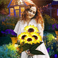 🌻 Waterdichte zonnebloemlampjes op zonne-energie – Realistische bloemblaadjes, IP65 weerbestendig & 8-12 uur automatisch gloeiend ☀️