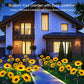 🌻 Waterdichte zonnebloemlampjes op zonne-energie – Realistische bloemblaadjes, IP65 weerbestendig & 8-12 uur automatisch gloeiend ☀️