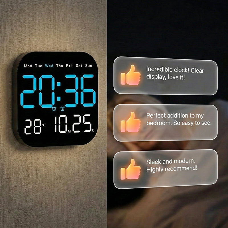 ⏰️Multifunctionele digitale wekker voor thuis en op kantoor
