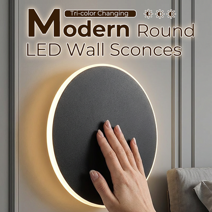 🌟Moderne ronde LED-wandlampen