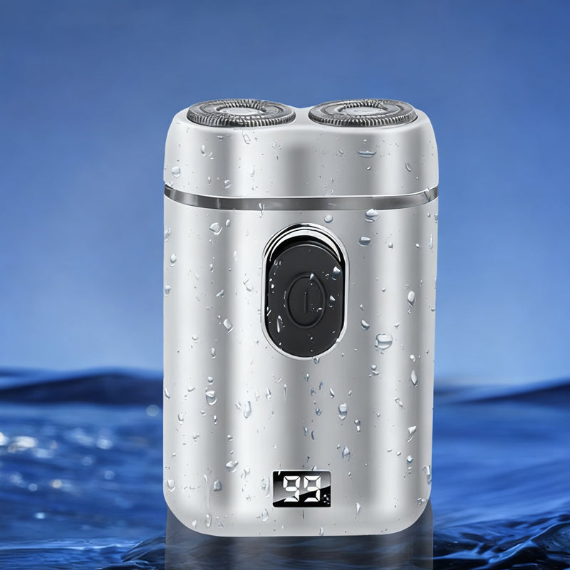 Portable Dual-Head Electric Shaver