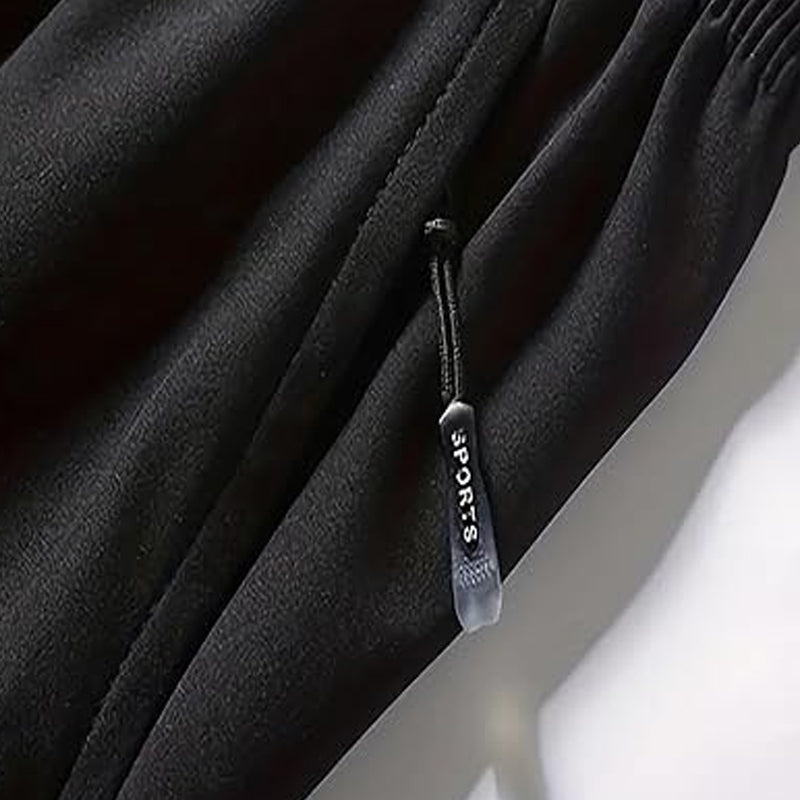 Sneldrogende sportshort voor heren met zakken met ritssluiting