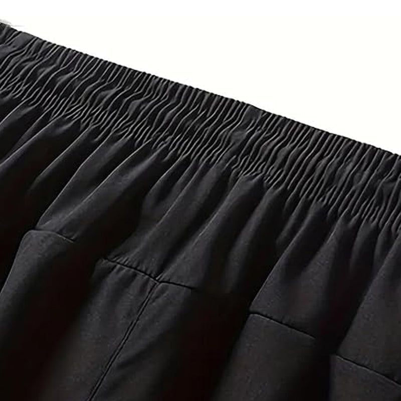 Sneldrogende sportshort voor heren met zakken met ritssluiting
