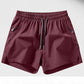 Sneldrogende sportshort voor heren met zakken met ritssluiting