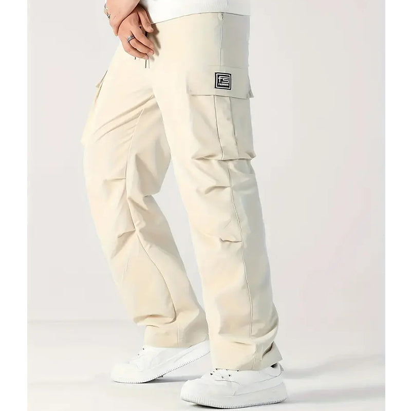 👖  Stretchbroek voor heren met zakken 🛠️ perfect voor werk, reizen of actieve dagen 🏃‍♂️