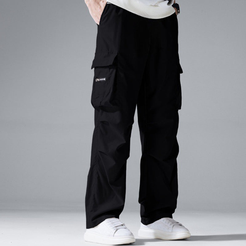👖  Stretchbroek voor heren met zakken 🛠️ perfect voor werk, reizen of actieve dagen 🏃‍♂️