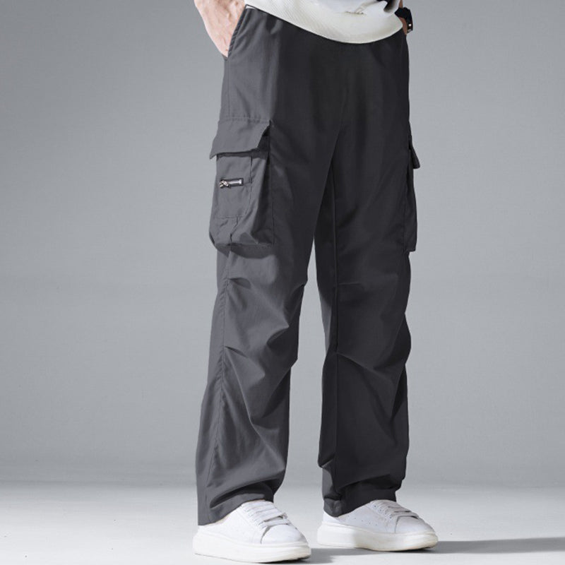 👖  Stretchbroek voor heren met zakken 🛠️ perfect voor werk, reizen of actieve dagen 🏃‍♂️
