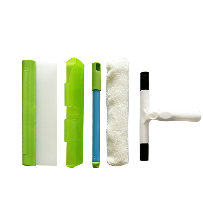 🌞Fris De Lente In Met 50% Korting!🧽 5-delige Krasvrije Raamwisser Set – Streeploos Schoon Glas & AutoRuiten