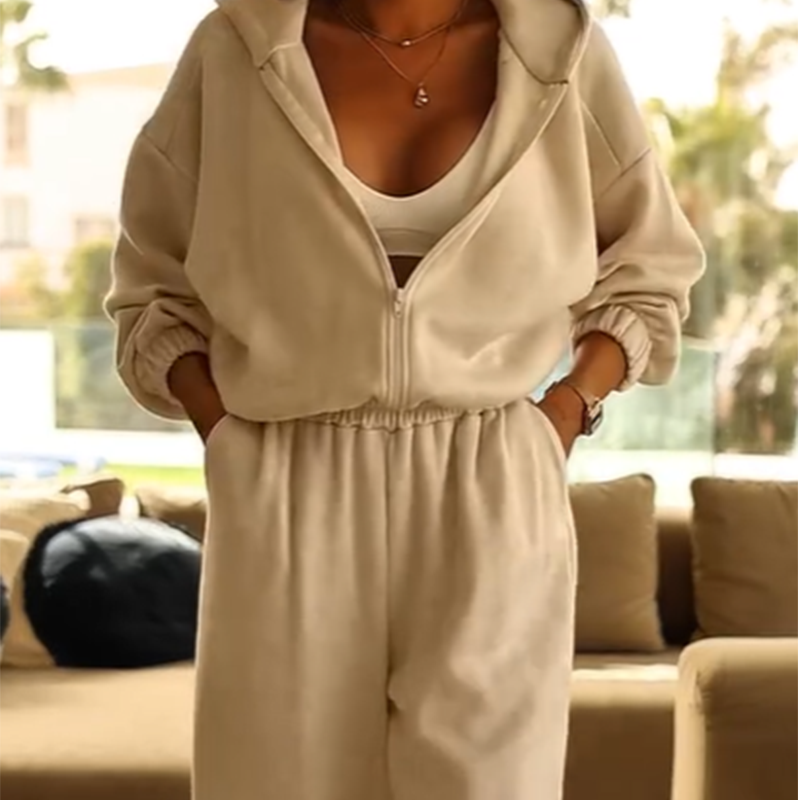👩‍🦰Casual Dames Jumpsuit met Capuchon – Comfortabel & Stijlvol voor Elke Dag