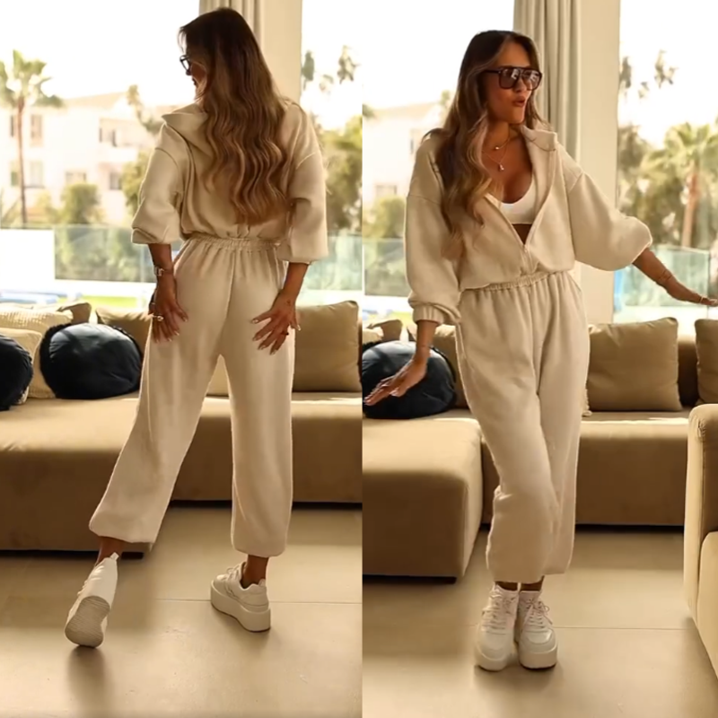 👩‍🦰Casual Dames Jumpsuit met Capuchon – Comfortabel & Stijlvol voor Elke Dag