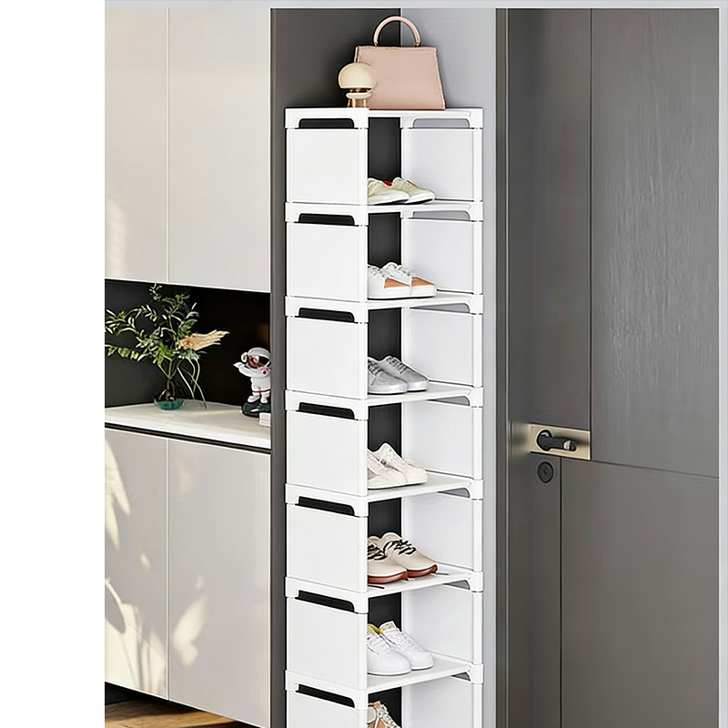 🔥50% KORTING✨Verticaal Schoenenrek voor Entree – Bespaar ruimte en zeg vaarwel tegen rommelige schoenen 🔷