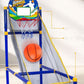 ⛹️🏀 50% KORTING! Arcadeplezier in je eigen huis! Met 4 ballen, een automatische terugrol en een veilig frame – deze indoor basketbalset is het perfecte cadeau voor elke kleine sportfanaat!