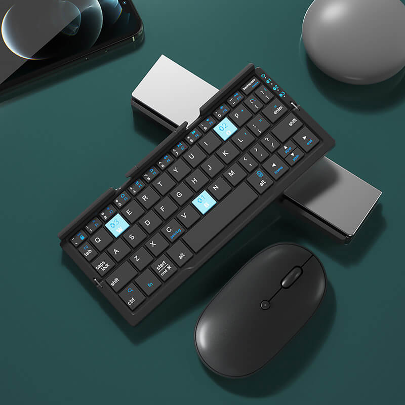 Mini opvouwbaar toetsenbord voor telefoon/tablet/laptop