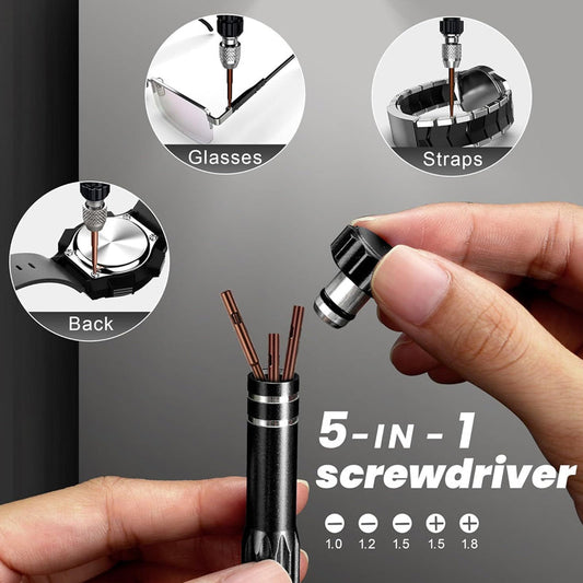 ⌚🛠️Professionele horlogereparatieset