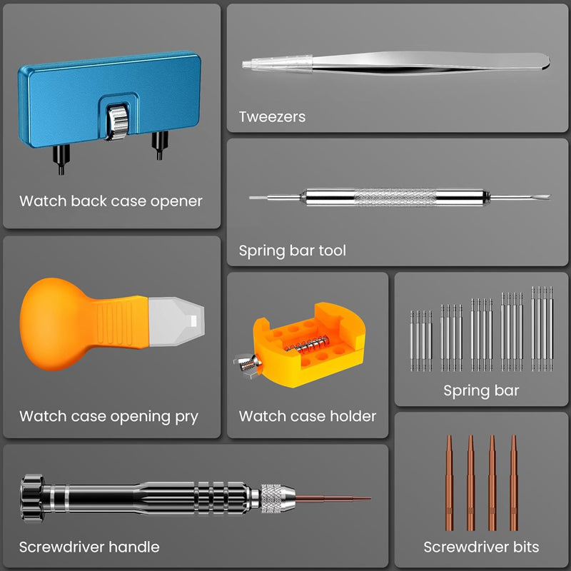 Professionele horlogereparatieset