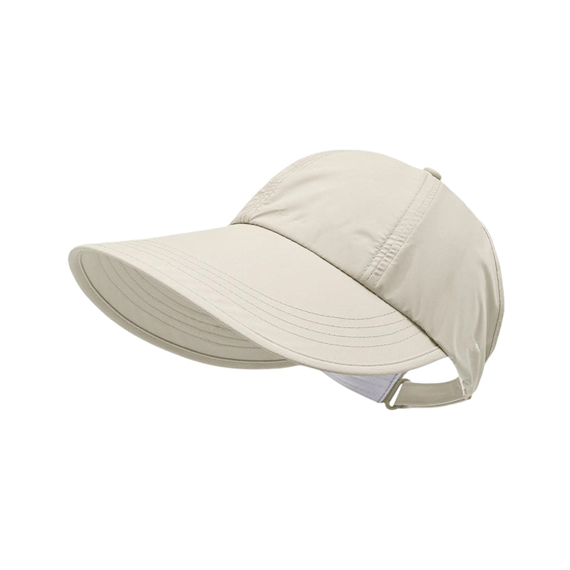 Dames zonnehoed met brede rand – UV-bescherming, sneldrogende stof en ademend comfort