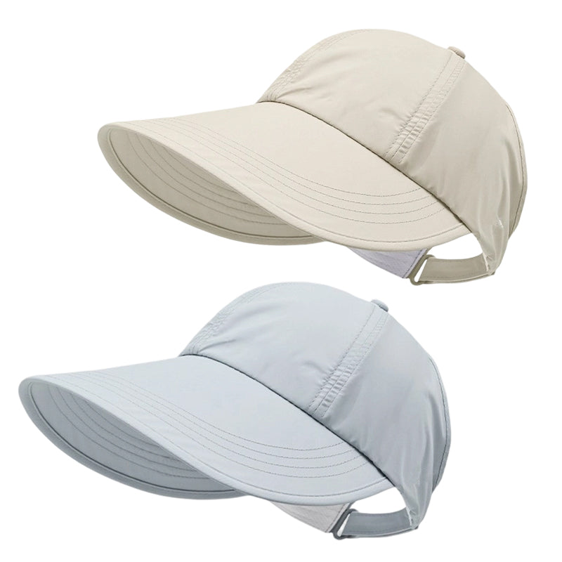 Dames zonnehoed met brede rand – UV-bescherming, sneldrogende stof en ademend comfort