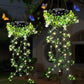🍃Zonne-energie hangmandlamp met kunstgroen – waterdichte warmwitte LED🔥