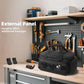 🌞50% Korting!🧰Heavy-Duty Canvas Gereedschapstas met MOLLE-Systeem | Sterk, Overzichtelijk & Professioneel