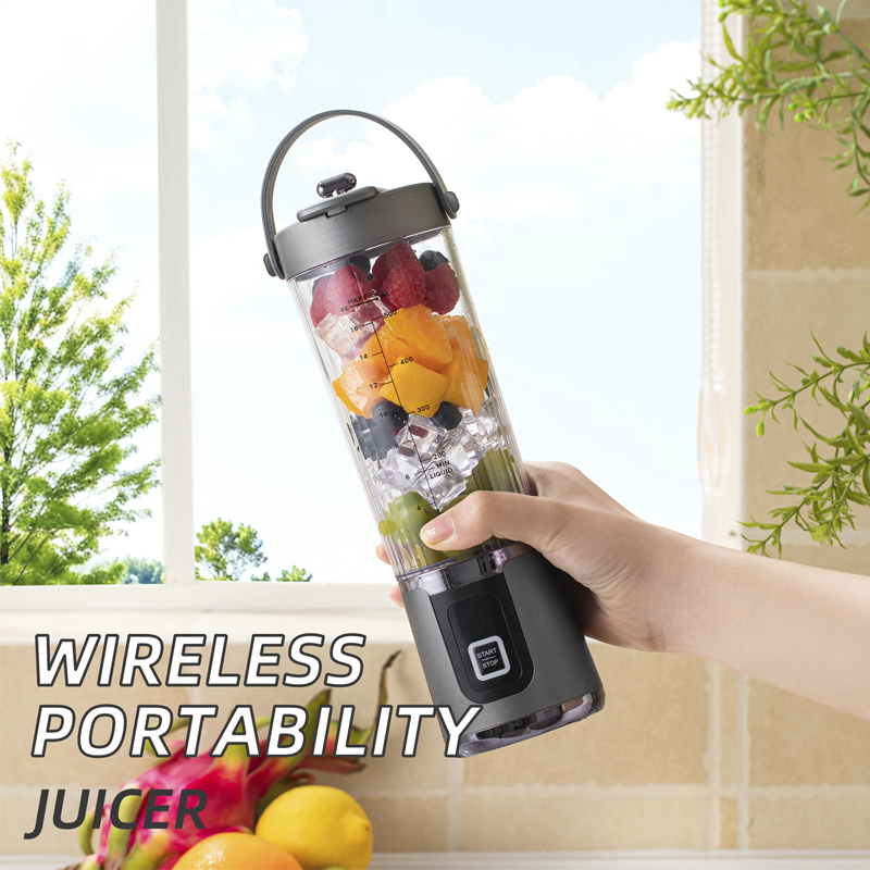 🥤 Draadloze smoothiemaker – 10 messen, USB-C, 600 ml – perfecte smoothies & shakes – overal & direct! ⚡