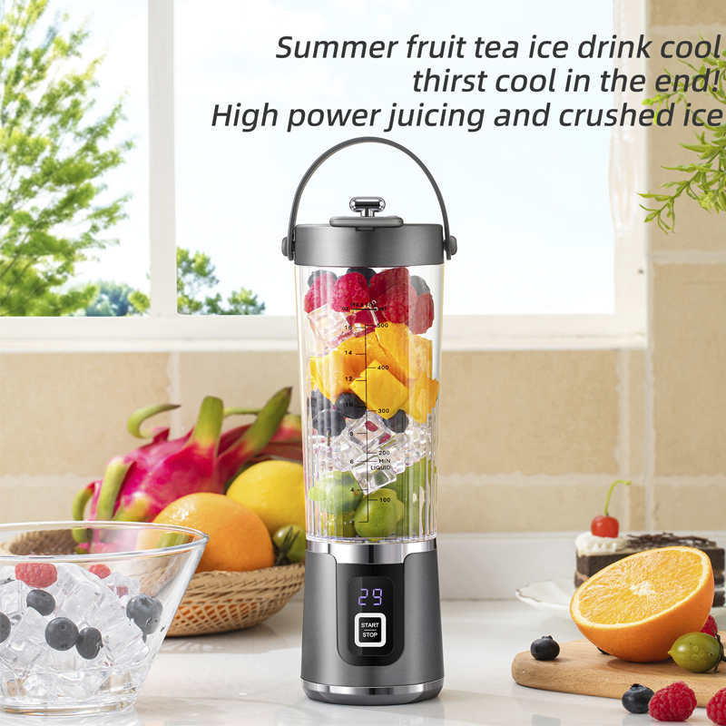 🥤 Draadloze smoothiemaker – 10 messen, USB-C, 600 ml – perfecte smoothies & shakes – overal & direct! ⚡