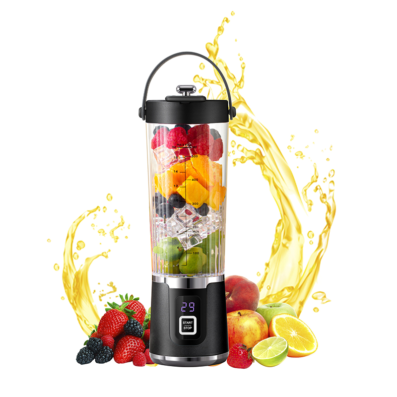 🥤 Draadloze smoothiemaker – 10 messen, USB-C, 600 ml – perfecte smoothies & shakes – overal & direct! ⚡