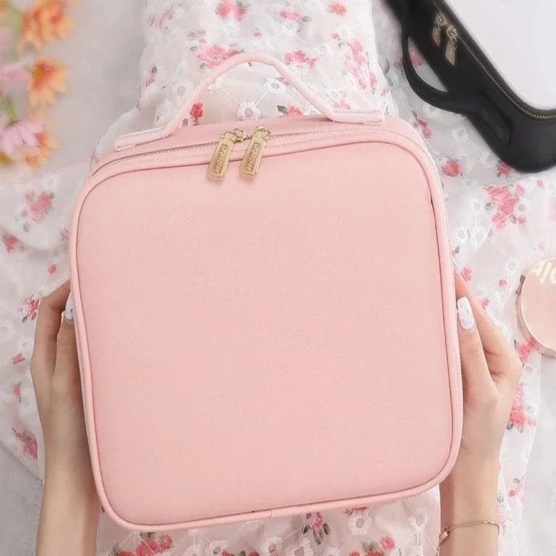 💖Reis make-up organisator tas met licht op LED spiegel (gratis verzending)