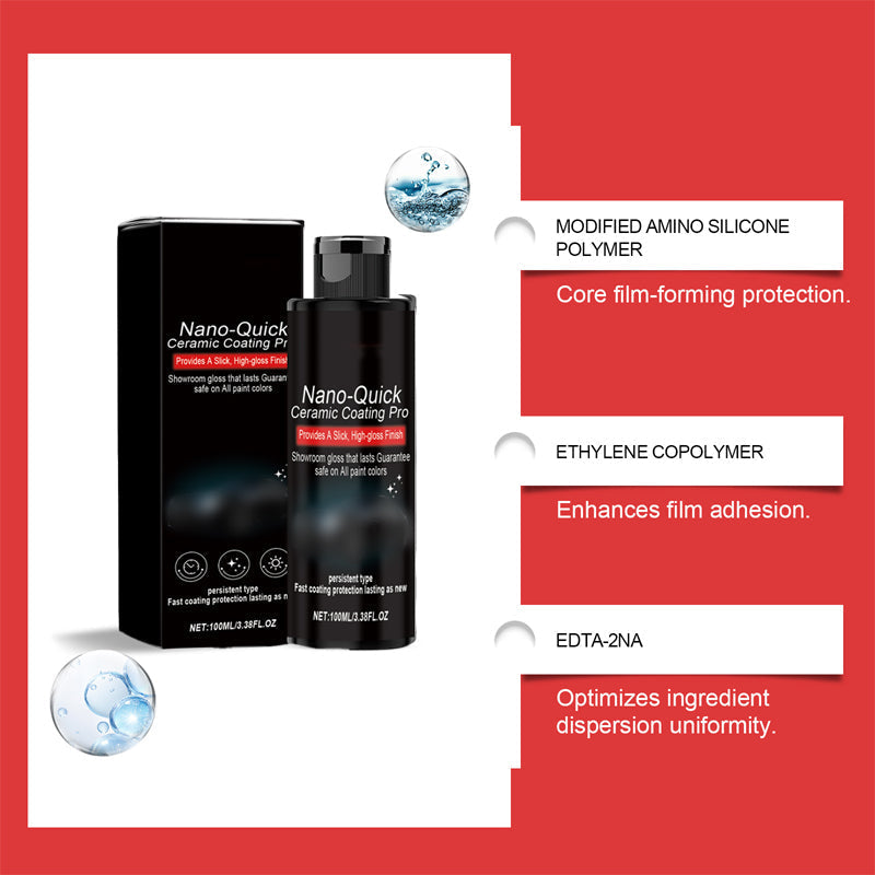 🔥🛡️Van doffe lak naar showroomglans in minuten – deze nano-keramische bescherming stoot regen, vuil & UV af. Voor lak, glas, chroom & velgen!