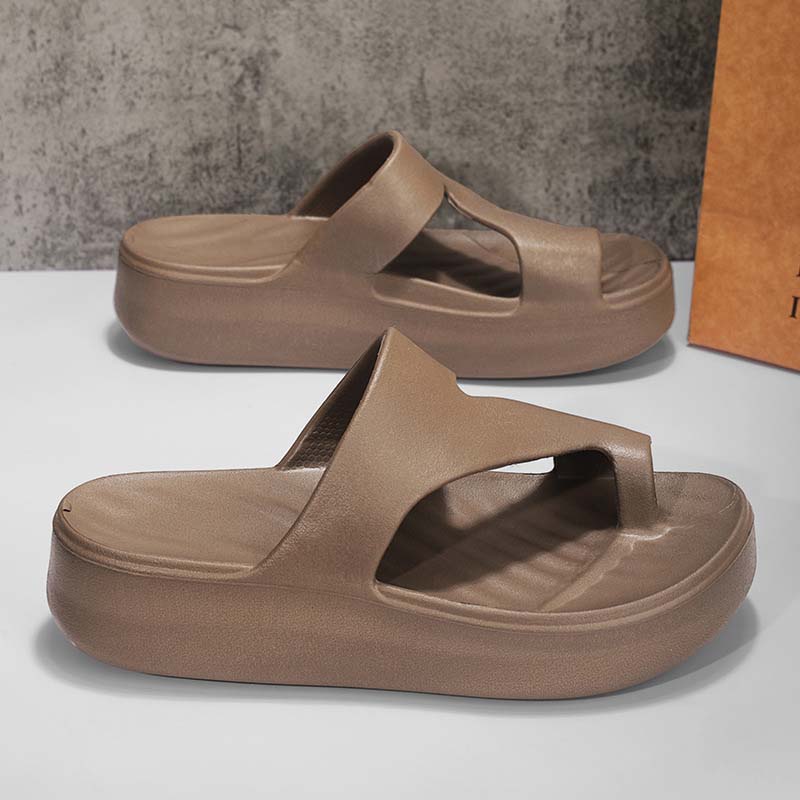 Dames Plateau Sandalen met Teenlus