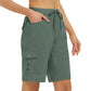 Sneldrogende Cargo Short voor Dames met Zakken