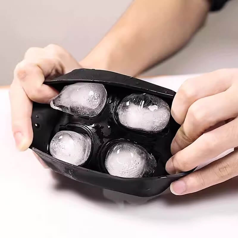 🥳 2026 HOT SALE 💀🧊 DIY siliconen ijsblokjeshouder in schedelvorm – Grote langzaam smeltende schedel voor whisky, cocktails en meer. ✨