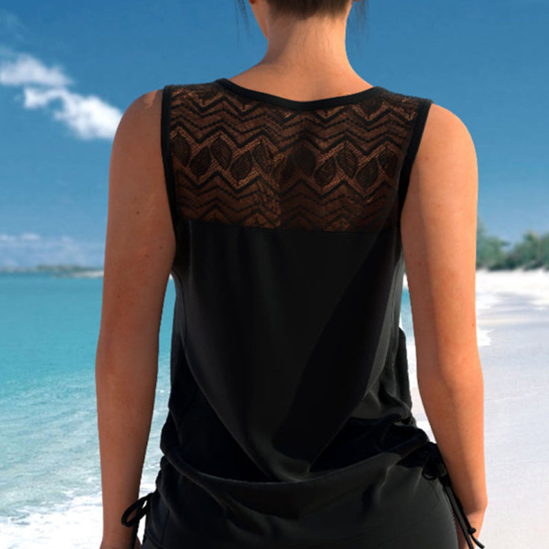 🥳ZOMERUITVERKOOP🥳💞Meer dan 50.000 verkocht!💥50% korting! 🔥Dames tankini met print, tweedelig badpak