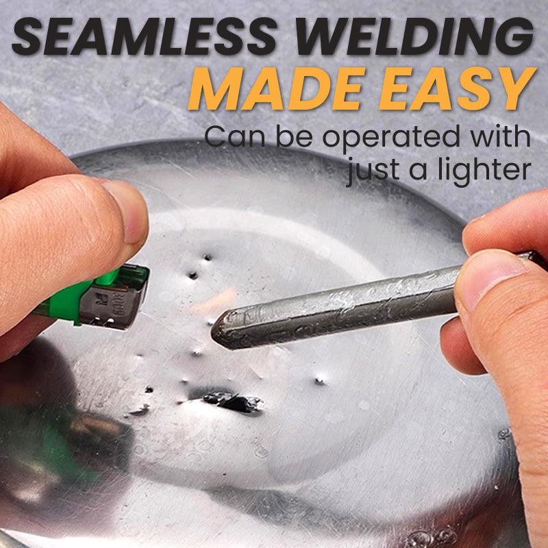 💥✨ Van scheur naar stevige verbinding – deze metaalreparatieset met laag smeltpunt werkt op aluminium, RVS, koper, ijzer en buizen. Perfect voor thuisklussers!