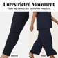 Dames casual set met top met korte mouwen en wijde broek