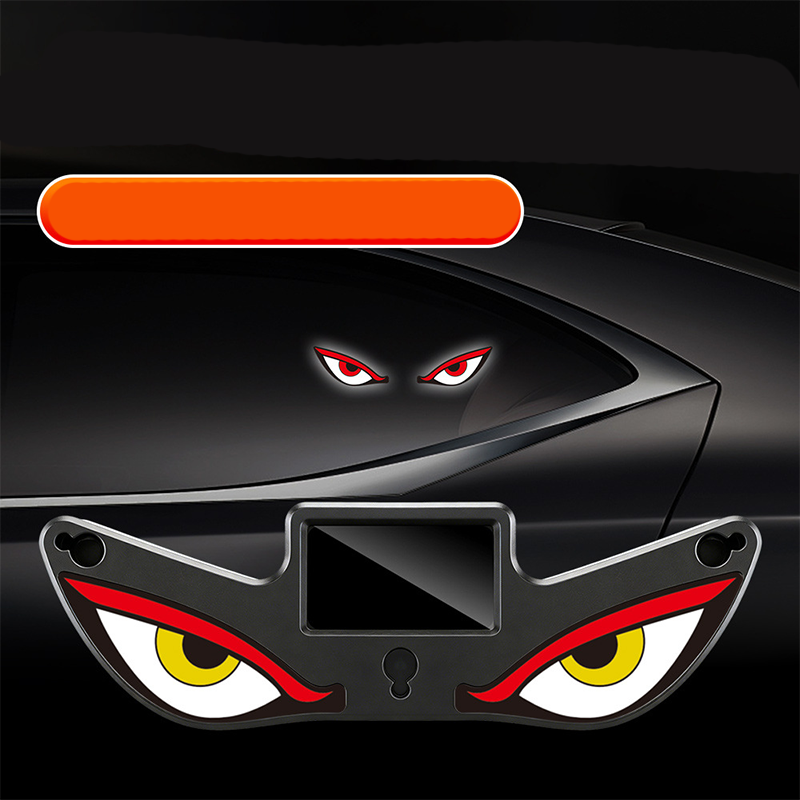 🎁Tijdelijk 50% korting 🚙LED-waarschuwingslampje voor auto's met ‘Devil's Eye’-motief, op zonne-energie