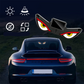 🎁Tijdelijk 50% korting 🚙LED-waarschuwingslampje voor auto's met ‘Devil's Eye’-motief, op zonne-energie